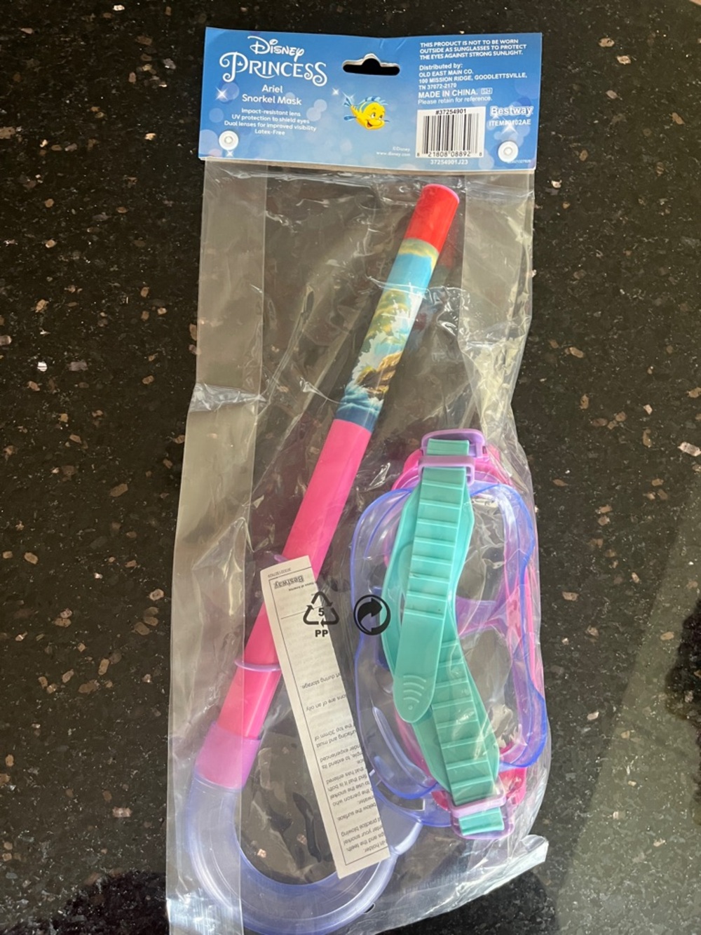 🇺🇸Ariel Snorkel Mask Set for Kids - Picture 7 of 7